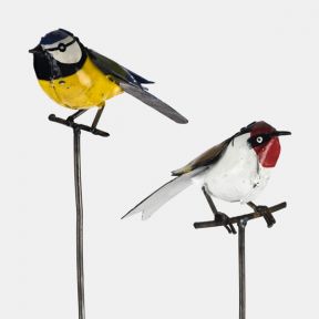 Bird on Rod, Set of 2