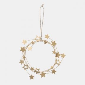 Gold Shooting Star Hanging Decoration