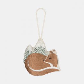 Avery Row Sleeping Fox Hanging Decoration