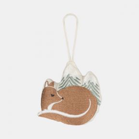 Avery Row Sleeping Fox Hanging Decoration