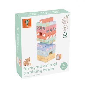 Farmyard Animal Tumbling Tower