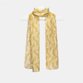 National Trust Yellow Vines Silk Scarf