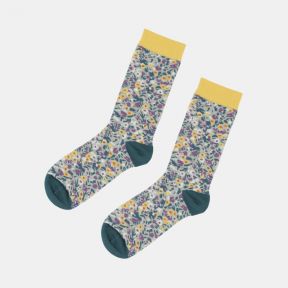 National Trust Quarry Bank Ditsy Floral Bamboo Socks