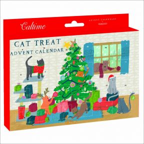 Festive Felines Cat Treat Advent Calendar