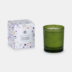 National Trust Boxed Candle, Pink Berry and Lavender