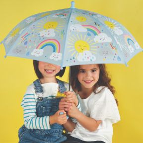 Colour Changing Sun and Clouds Umbrella