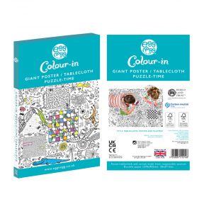 Colour-in Puzzle-Time Giant Poster