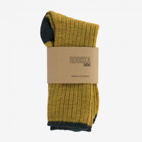 Croft Wool Socks, Mustard