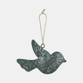 Namaste Metal Bird Ornament