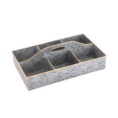 Galvanised Tray With Handle