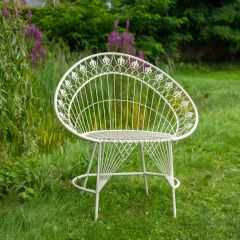 Blaisdon Highback Chair, Cream