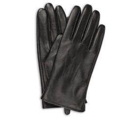 Leather Gloves, Black