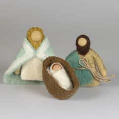 Felt Nativity Set, Mary, Jesus and Joseph