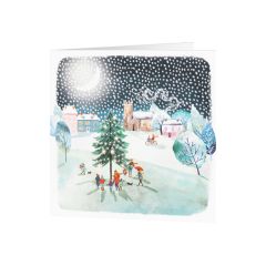 National Trust Carols in the Snow Christmas Cards, Pack of 10