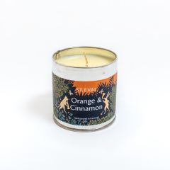 St Eval Orange and Cinnamon Tin Candle