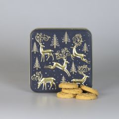 Christmas Stag Biscuit Tin