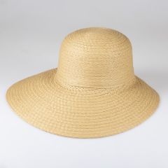 Curved Brim Natural Hat