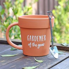 Gardener of The Year Mug and Shovel Spoon