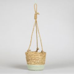 Woven Natural Top Hanging Basket