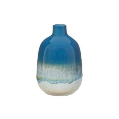 Bud Vase Mojave Glaze Blue