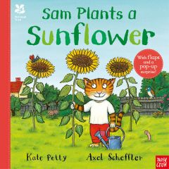 National Trust Sam Plants a Sunflower