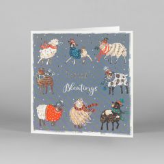 Winter Woolies Christmas Cards, Pack of 10