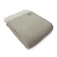 National Trust Wool Throw, Re-rooted Natural
