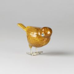 Recycled Aluminium Bird, Gold