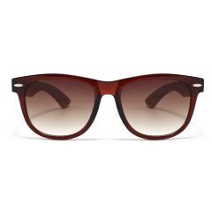 Woodspex Shelby V Coffee Frame Walnut Sunglasses