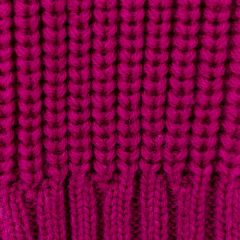 National Trust Knitted Wrist Warmers, Magenta