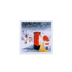 Collecting the Christmas Post Christmas Cards, Box of 10