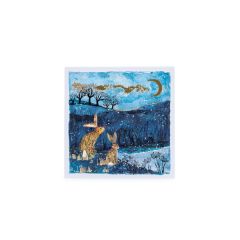 Moonlight Hare Christmas Cards Box of 10