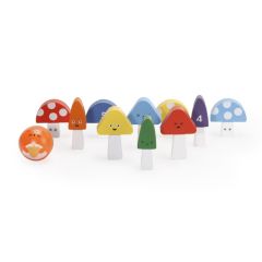 Mini Mushroom Bowling Set
