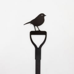 Plant Stake, Robin on a Fork