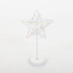 White LED Table Star