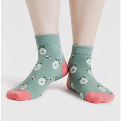 Thought Beehive Organic Cotton Short Sock
