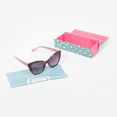 Peace Of Mind Pink Recycled Cat-Eye Sunglasses