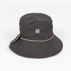National Trust Reversible Linen Beige Hat