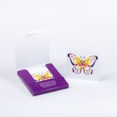 Butterfly Bloom Notecards by Helen Ahpornsiri x 8