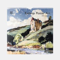 National Trust Railway Poster Art Calendar 2025