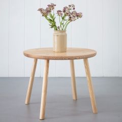 Ebworth Ash Round Wooden Table