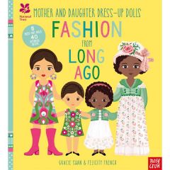Mother and Daughter Dress-Up Dolls: Fashion From Long Ago
