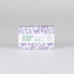 Lavender and Oatmilk Wrapped Soap