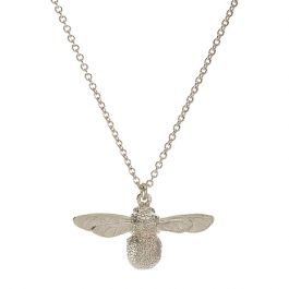 Alex Monroe Baby Bee Necklace, Sterling Silver