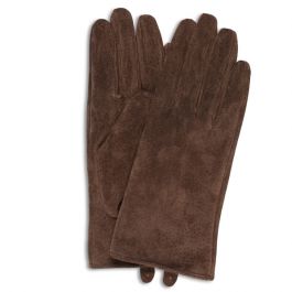 Ladies Suede Gloves, Brown