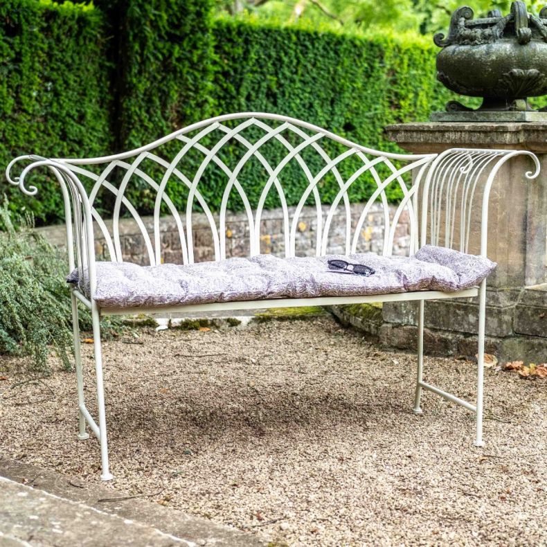 Kings Garden Bench, Cream