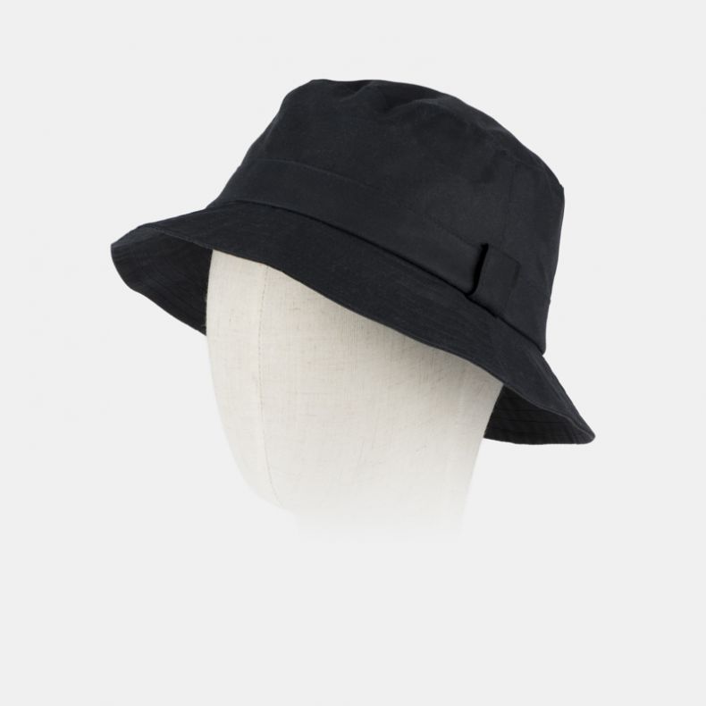 Tweedmill Wax Drop Brim Navy Hat