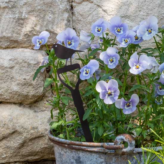 Pot Stem, Robin on a Fork