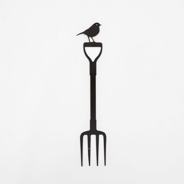 Pot Stem, Robin on a Fork