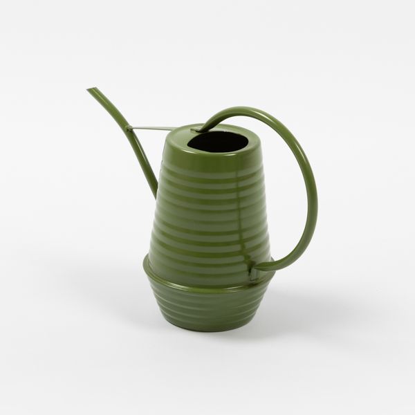 Metal Watering Can, Green